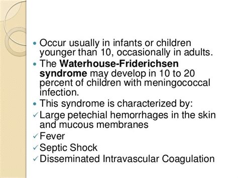 Waterhouse–friderichsen syndrome (wfs)