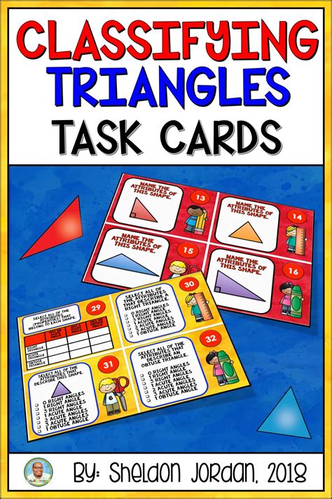 Classifying Triangles Task Cards Classifying Triangles Task Cards