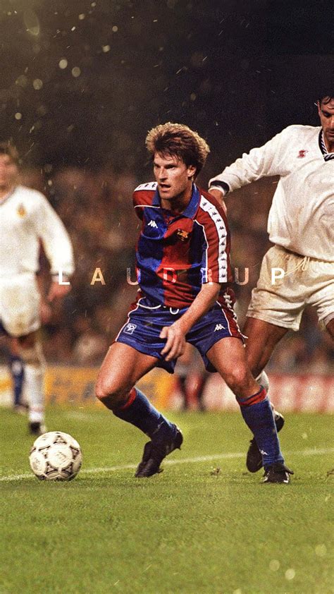 Download Michael Laudrup Of FC Barcelona Wallpaper | Wallpapers.com