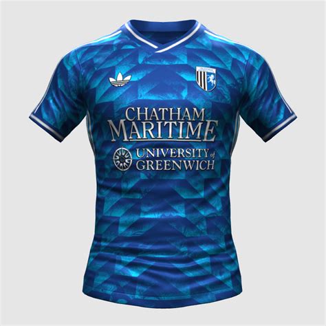 Gillingham FC Home S5 - FIFA 23 Kit Creator Showcase