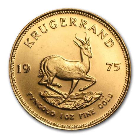 Oz Gold South African Krugerrand Coin Ebay