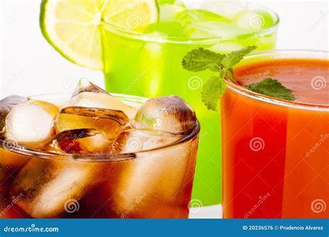 Refreshments Stock Photo Image Of Leaves Colors Liquid 20236576