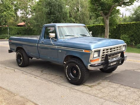 4 Speed Stick Shift 1976 Ford F 150 Custom Standard Pickup For Sale