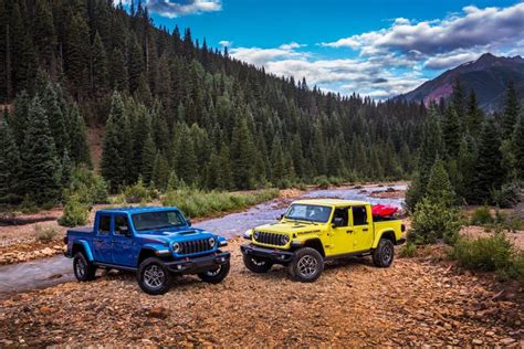 Jeep Brand Announces Starting Prices For 2024 Gladiator Lineup