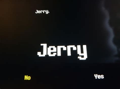 Jerry. : Undertale