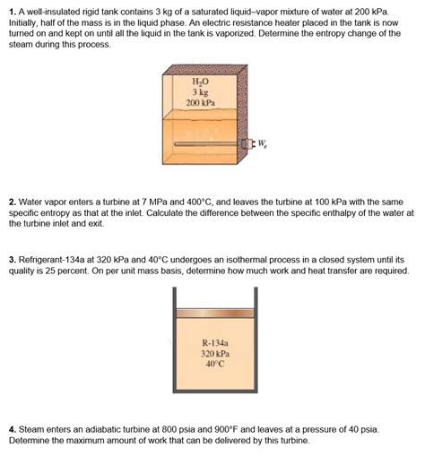 Solved Please Provide Governing Equations A Wellinsulated Rigid