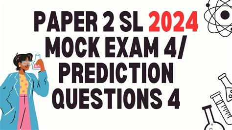 IB Chemistry Paper 2 SL 2024 Another Example Mock Exam 4 Prediction