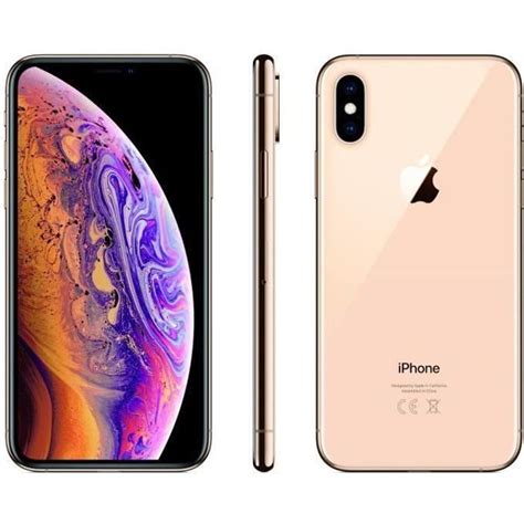 APPLE Iphone Xs 512Go Or Reconditionné Excellent état Cdiscount