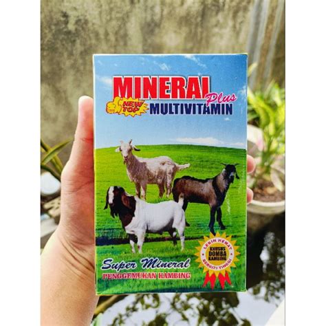 Jual Mineral Plus Multivitamin Kambing Domba Super Mineral