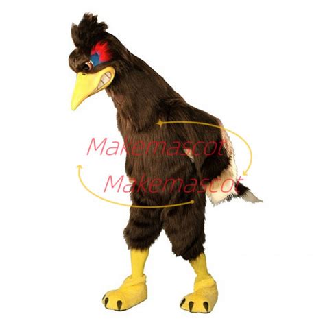 Greater Roadrunner Long Fur Mascot Costume