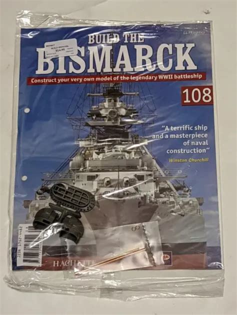 HACHETTE PARTWORKS Build The Battleship Bismarck Part 118 Factory