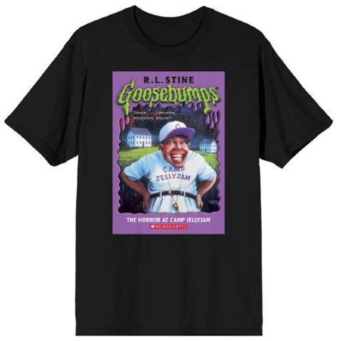 Bioworld Goosebumps The Horror At Camp Jellyjam Mens Black Tee Bioworld