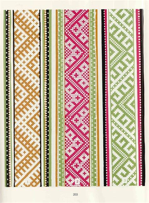 Lithuanian Traditional Sashes Мозаичные узоры Ткачество Узоры