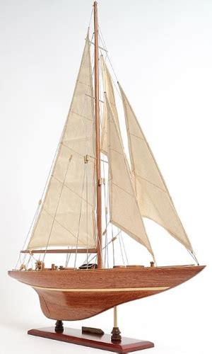 Enterprise Sailboat Model Yacht Model Americas Cup Model