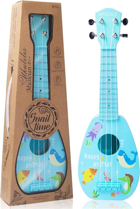 17 Inch Mini Guitar Ukulele Toy for Kids,Plastic Sear World Cartoon ...