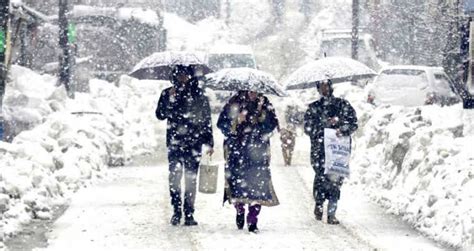 Weatherman Predicts Fresh Spell Of Snowfall In Kashmir Jk News Info