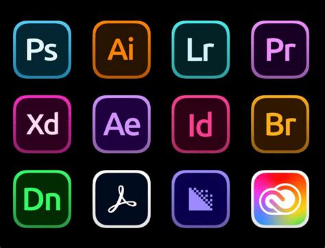 35 Adobe Product And App Icon Sets 2024 Update 365 Web Resources