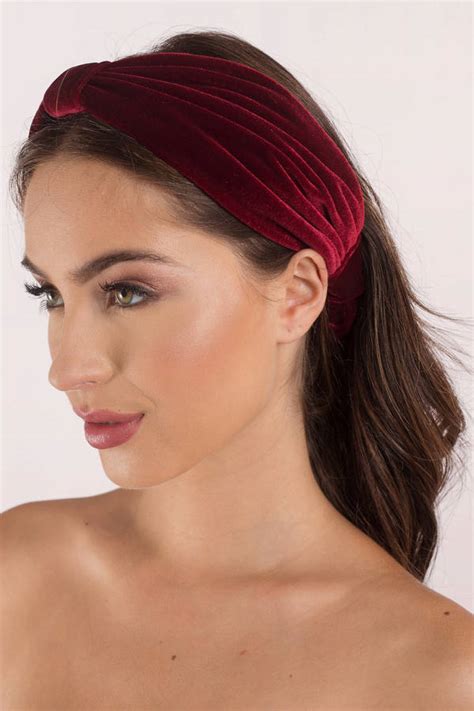 Pippa Black Velvet Headband 11 Tobi Us