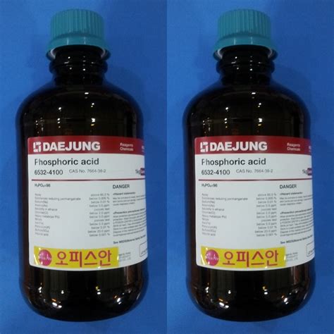 도도매사이언스 인산 85 GR 1KG Phosphoric acid 85 인산용액