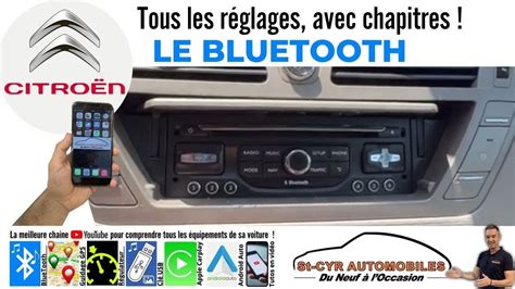 CITROEN associer supprimer son téléphone en bluetooth comment ça