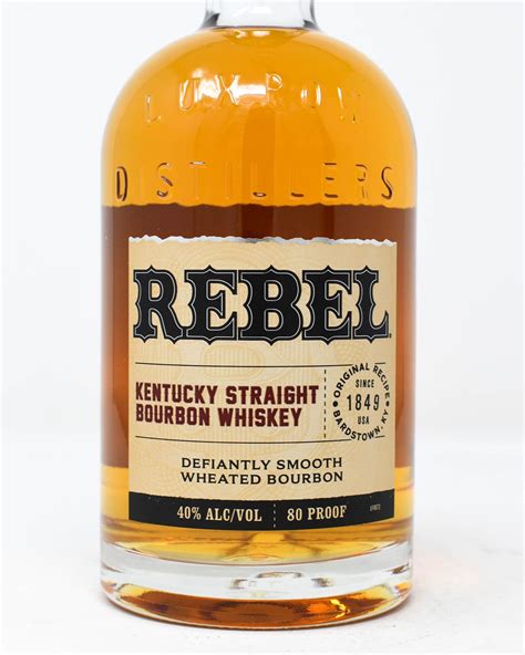 Rebel Kentucky Straight Bourbon Whiskey 750ml Princeville Wine Market