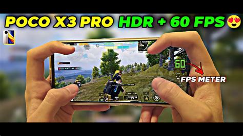 New Poco X Pro Hdr Fps Pubg Mob Le Test With Fps Meter Poco