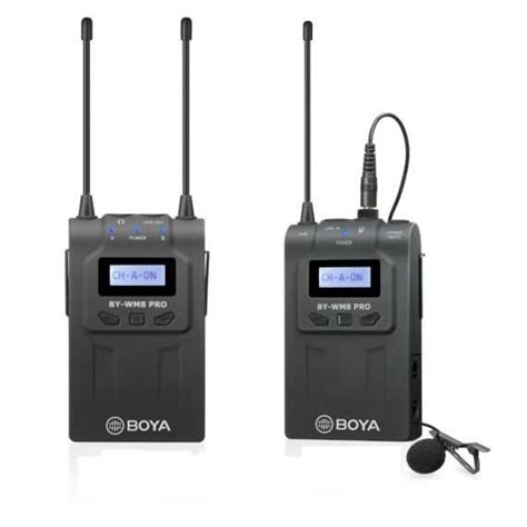 Micro Cravate Boya UHF Duo Sans Fil BY WM8 Pro K1 Kamerty Ma