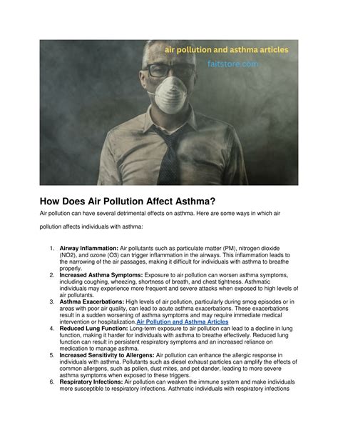 Ppt Air Pollution And Asthma Articles Powerpoint Presentation Free Download Id 12469576