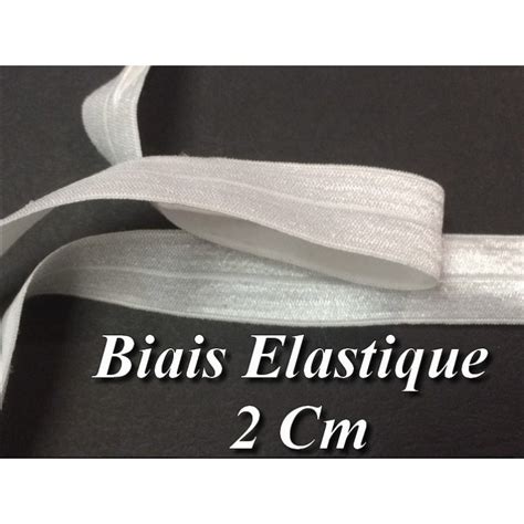 Biais Lycra En 2 Cm Blanc Ruban Lycra Pour Lingerie Et Customisati