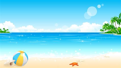 Sea Cartoon Background