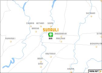 Sunauli (Nepal) map - nona.net