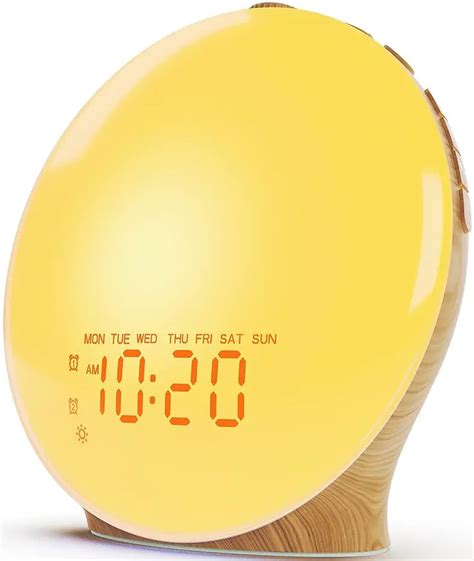 JALL K8 Wake Up Light Sunrise Alarm Clock User Manual