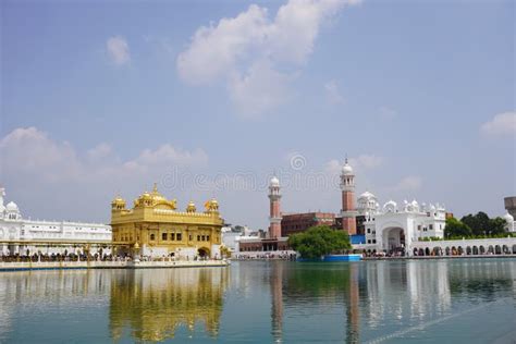 Architecture of Harmandir Sahib or Golden Temple in Amritsar, India Stock Image - Image of ...