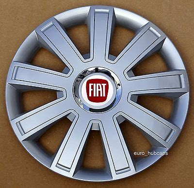 X Wheel Trims Hub Caps Covers To Fit Fiat Punto Doblo Mk Scudo