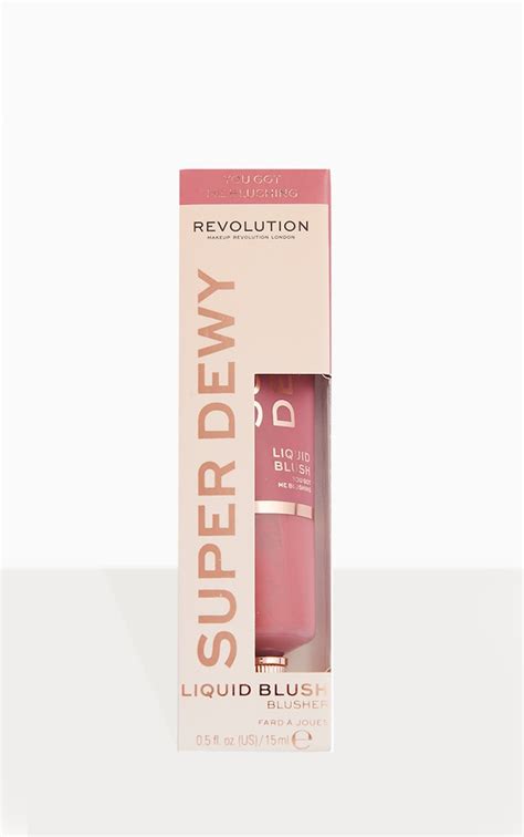 Makeup Revolution Superdewy Liquid Blush You Got Me Blushing Beauty