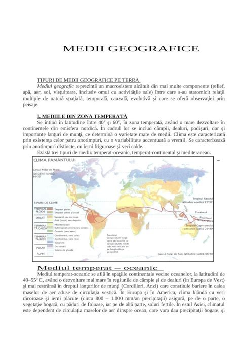 DOC Tipuri De Medii Geografice PDFSLIDE TIPS