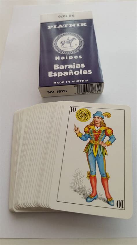 Barajas Espanolas Naipes Morrocan Playing Cards Deck Cards New