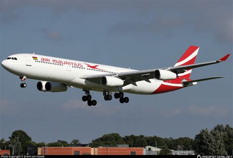 3B NAU Air Mauritius Airbus A340 312 Photo By Erwin Van Hassel ID