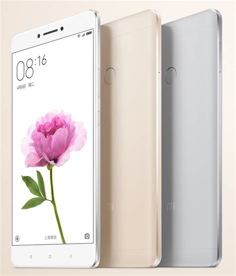 Xiaomi Mi Max Launched 6 44 Inch FHD Snapdragon 652 4GB RAM 128GB ROM