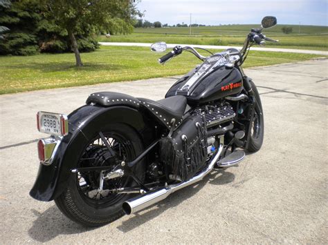 Custom Built Flathead V8 Motorcycle