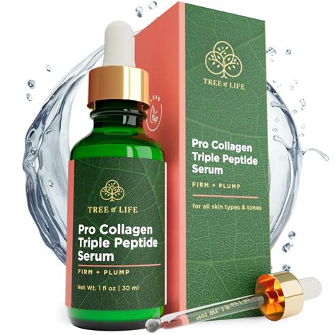 Comprar Tree Of Life Pro Collagen Peptides Serum For Face 1 Fl Oz Formulated W Argireline