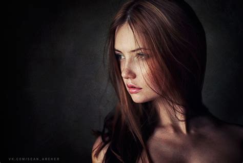 Nadya By Sean Archer On 500px Simple Portrait Portrait Female Portrait