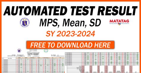 automated test result mps  sd    deped click