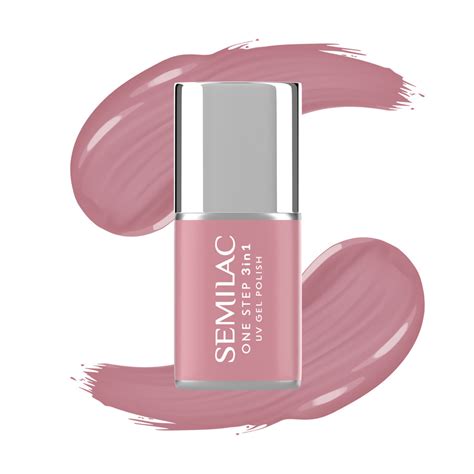 S201 Semilac One Step Hybrid 3in1 Earth Pink 7ml Semilac