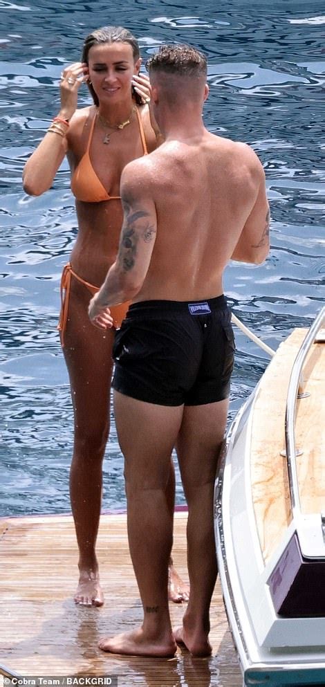 Ross Barkley Swims The Mediterranean With Bikini Clad Girlfriend