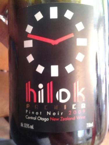 2019 Hilok Premier Central Otago Pinot Noir Vivino US