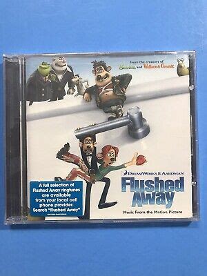 Flushed Away CD Soundtrack - DreamWorks & Aardman Music From The Motion ...