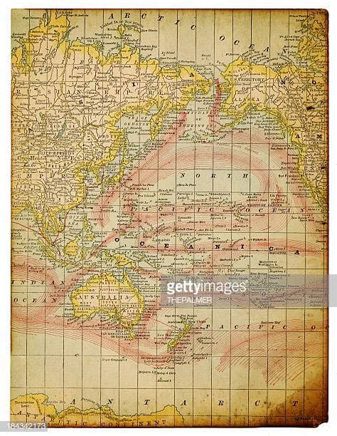 Ocean Currents Map Stock Vector | Royalty-Free | FreeImages