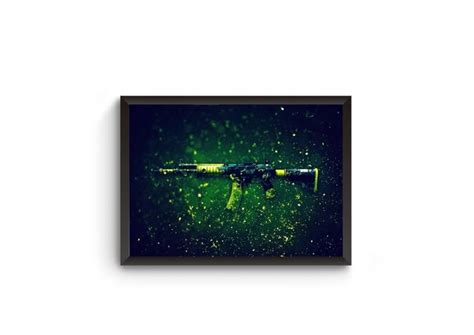 Poster Moldurado Csgo Galil Quadro Comprar Em Fanarte