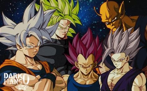 Goku MUI Vegeta UE Broly Gohan Beast Y Orange Piccolo Dragon Ball